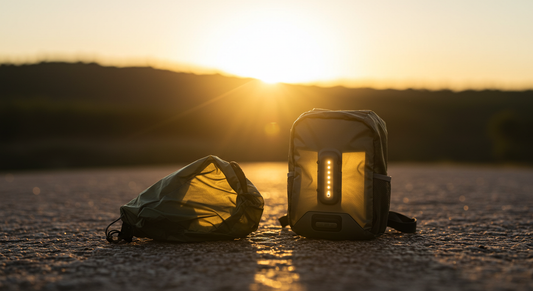 Illuminate Your Outdoor Adventures with a Solar-Inflatable Camping Lantern