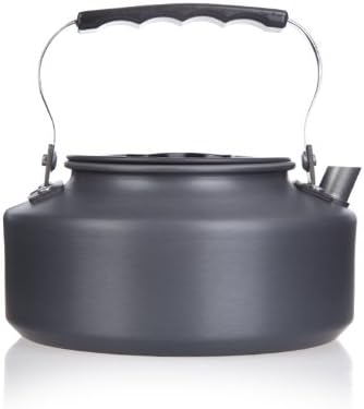 Docooler Tea Kettle, Stainless Steel Teapot, Portable Coffee Pot, Whistling Water Kettle, Camping Picnic Stove Top 0.8L/1.1L/1.2L/1.6L
