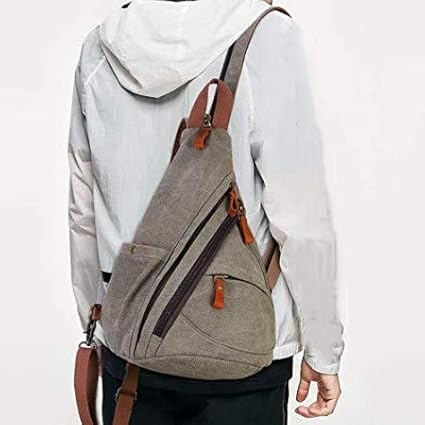 Sling Bag Crossbody Backpack Shoulder Casual Daypacks Rucksack for Men&Women Outdoor Cycling Hiking Travel