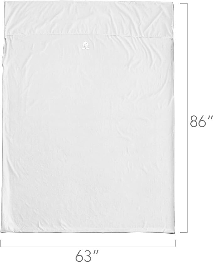 Pike Trail Sleeping Bag Liner – Travel and Camping Sheet, Lightweight and Compact Insert with Full Length Zipper and Guarantee