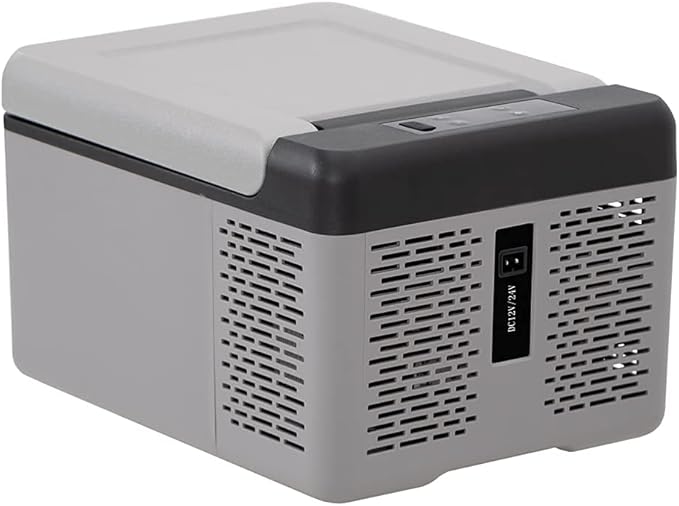 10 Quart Portable Car Fridge 12 Volt Mini Handy Freezer Refrigerator(-4℉-68℉) for Vehicle, Home,Outdoor-12/24V DC and 110-240V AC