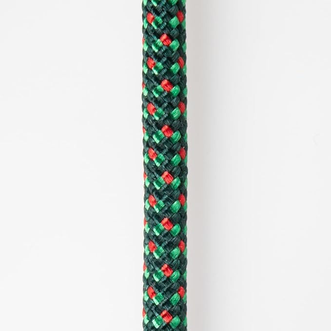 Paracord Planet Holiday Colors 550 Paracord – Great for DIY, Bracelets, and Lanyards – Mistletoe (100 Feet)