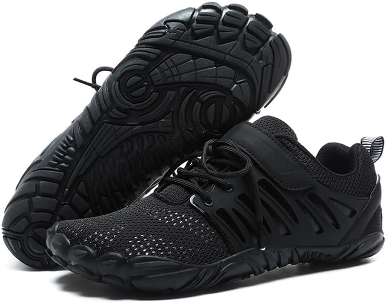 Barefoot Shoes Men Wide Toe Box Zero Drop Water Shoes Men for Gym Workout Minimalist Weightlifting Cross-Trainer Running Hike Grounded Footwear