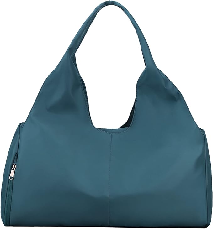 forestfish Yoga Gym Bag for Women with Shoes Compartment & Wet Dry Storage Pockets Lightweight Duffel Bag