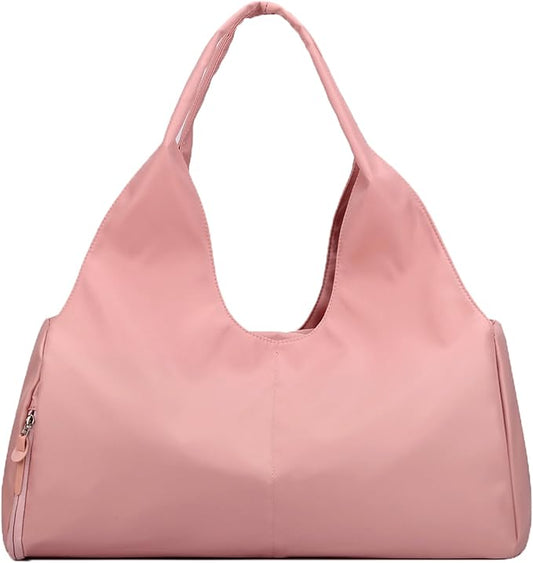 forestfish Yoga Gym Bag for Women with Shoes Compartment & Wet Dry Storage Pockets Lightweight Duffel Bag