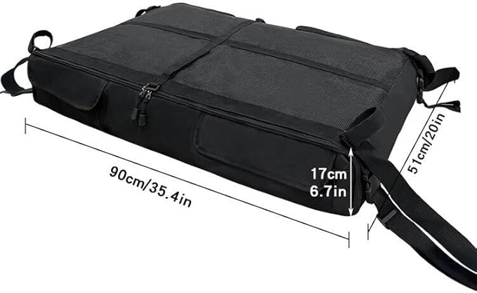 MYDAYS T-Top Storage Bag, Boat Life Jacket Storage Bag for 4 to 6 Type II Life Jackets