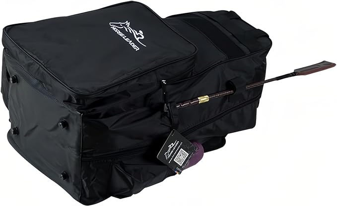Tall Boot and Helmet Carrier - Waterproof 3 in 1 Equestrian Travel Bag for Horse Riding, Large Capacity, English Bag Carry All