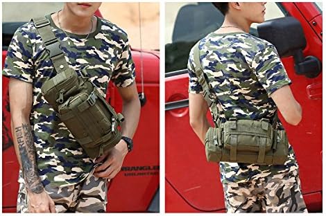 FAMI Deployment Bag Tactical Waist Pack Small Sling Pack Hand Carry Bag Handlebar Bag