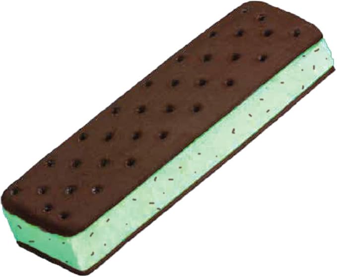 Mountain House Vanilla and Mint Chocolate Chip Ice Cream Sandwich Bundles | Freeze Dried Backpacking & Camping Food | 2 Servings
