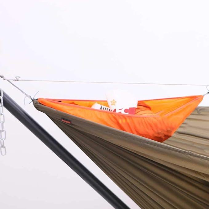 Onewind Peak Storage Hammock Gear Sling Clip On for Small Items, Camping and Backpacking - Orange