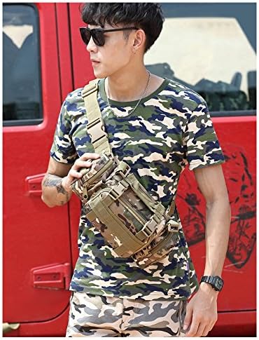FAMI Deployment Bag Tactical Waist Pack Small Sling Pack Hand Carry Bag Handlebar Bag