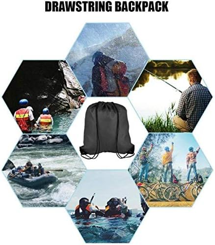 Blossoming Almond Tree Drawstring Backpack Water Resistant Lightweight Gym Sackpack For Hiking Yoga Gym Swimming Travel Beach