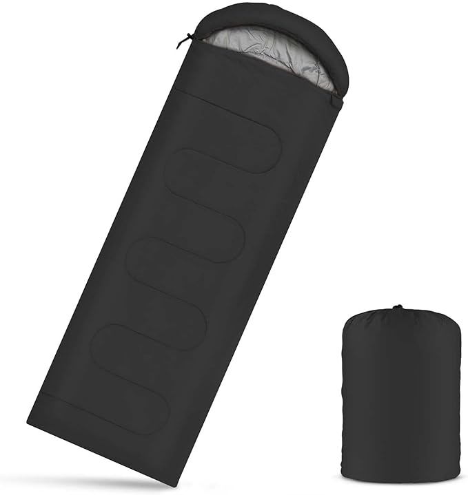 OBTANIM Camping Sleeping Bags Portable Waterproof Sleeping Bag for Adults Kids 4 Seasons Winter, Fall, Spring, Summer Backpacking Hiking Camping Mountaineering Indoor Outdoor Use
