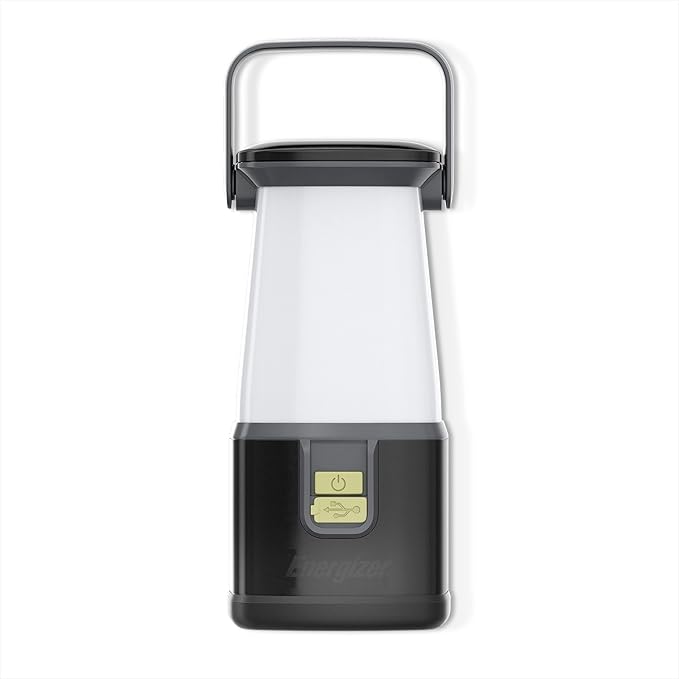 ENERGIZER LED Camping Lantern 360 PRO, IPX4 Water Resistant Tent Light, Ultra Bright Battery Powered Lanterns for Camping, Outdoors, Emergency Power Outage