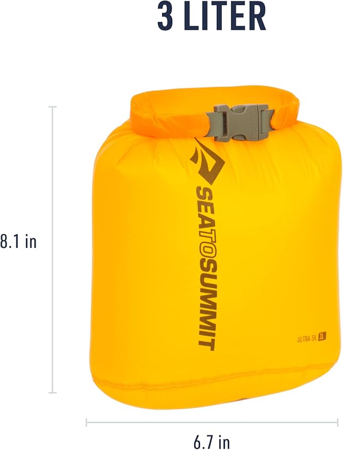 Sea to Summit Ultra-Sil Dry Bag, Ultralight Waterproof Dry Storage