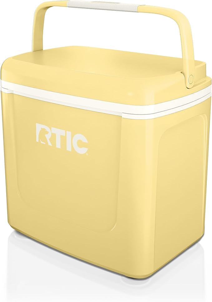 RTIC 8 QT Road Trip Personal Cooler, Small, Compact, Insulated, Portable Ice Chest Box for Food, Drink, Beverage, Beach, Camping, Picnic, Fishing, Boat, 12-Can Capacity