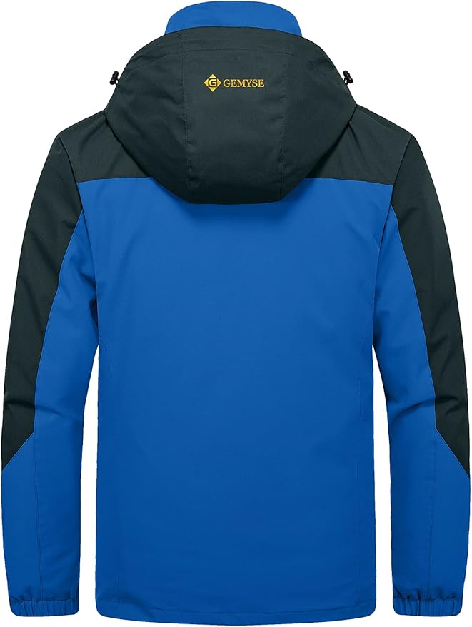 GEMYSE Men's Waterproof 3-in-1 Ski Snow Jacket Puffer Liner Insulated Winter Coat