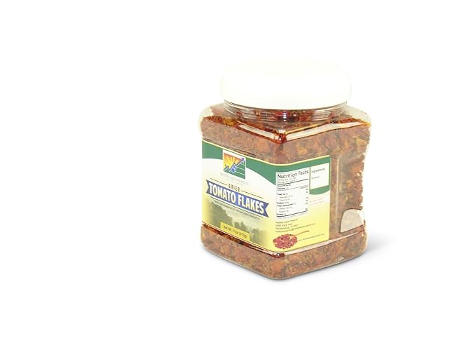 Mother Earth Products Dried Tomato Dices, Quart Jar, 9 Ounce