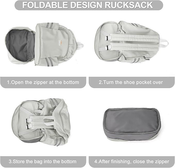 coofay Small Gym Backpack For Women Waterproof Backpack With Shoe Compartment Lightweight Travel Backpack Workout Sports Backpack Small Gym Bag