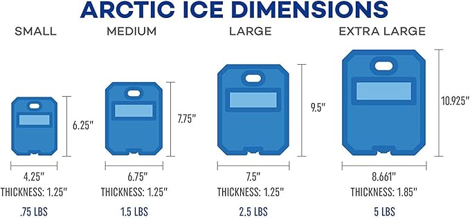 Arctic Ice Chillin' Brew Series Long Lasting Reusable Ice Pack - Freezes at 28° Fahrenheit - Designed to Keep Beverages Colder Than Ice
