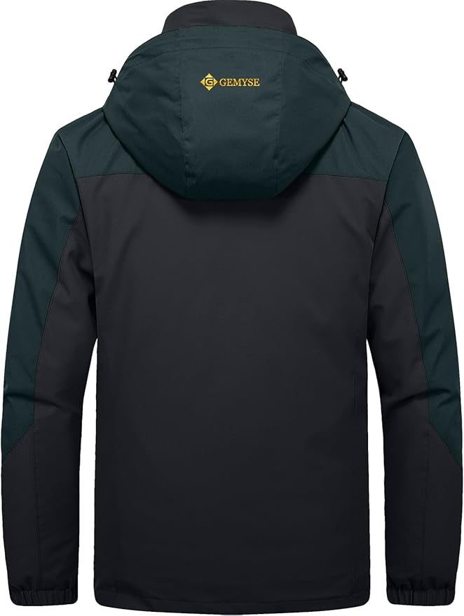 GEMYSE Men's Waterproof 3-in-1 Ski Snow Jacket Puffer Liner Insulated Winter Coat
