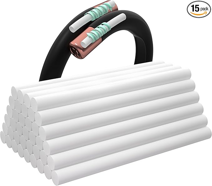 Mosquito Repellent Bracelet Refill Oil Sticks (15 Pack) | Plant-Based Essential Oils | Long-Lasting Protection | 15 Repellent Refills (30 Sticks Total)