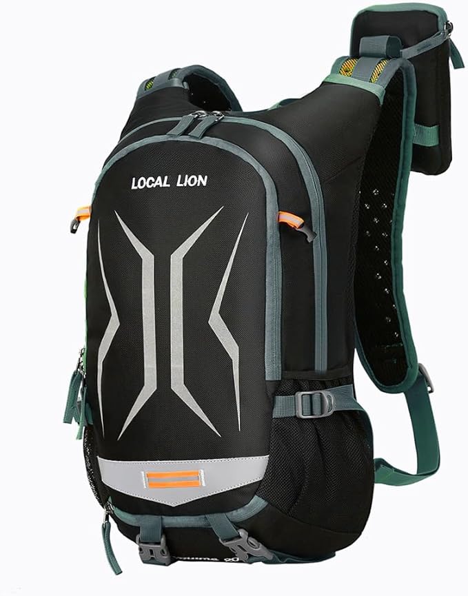 LOCALLION Cycling Backpack Biking Daypack for Outdoor Sports Running Breathable Hydration Pack Men Women 18L