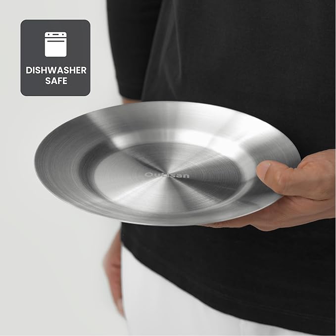 Camping Mess Kit - for Camping 3 Person boy Scout, Camping Essentials with Bowls Plates Cups Forks Spoons and Knives, Camping Cooking Set for Backpacking, Hiking, Picnic
