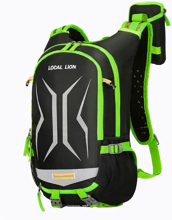 LOCALLION Cycling Backpack Biking Daypack for Outdoor Sports Running Breathable Hydration Pack Men Women 18L