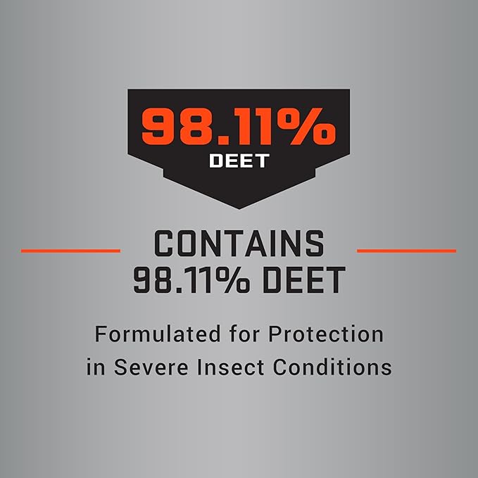 Repel 100 Insect Repellent, 4 Ounces, 98% DEET 10-Hour Protection Lon-Lasting Insect Repellent Aerosol Spray Repels Mosquitoes, Ticks, Gnats, Biting Flies, Chiggers And Fleas