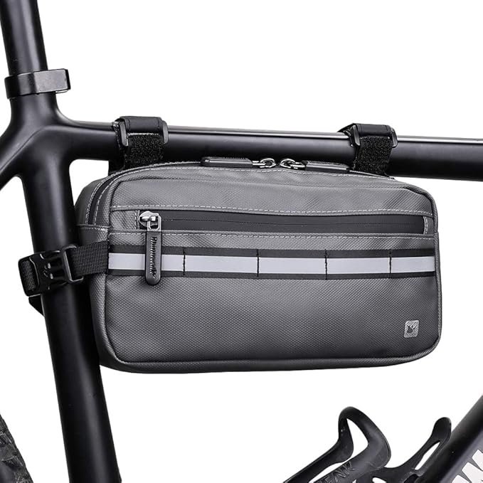 Rhinowalk Bike Bag Waterproof Bike Handlebar Bag,Bike Basket Bicycle Front Bag Shoulder Bag Waist Bag for Sport Bicycle Professional Cycling Accessories