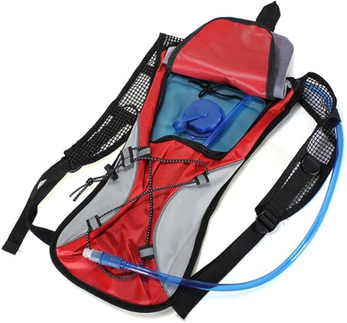 Monvecle Hydration Pack Water Rucksack Backpack Bladder Bag Cycling Bicycle Bike/Hiking Climbing Pouch + 2L Hydration Bladder
