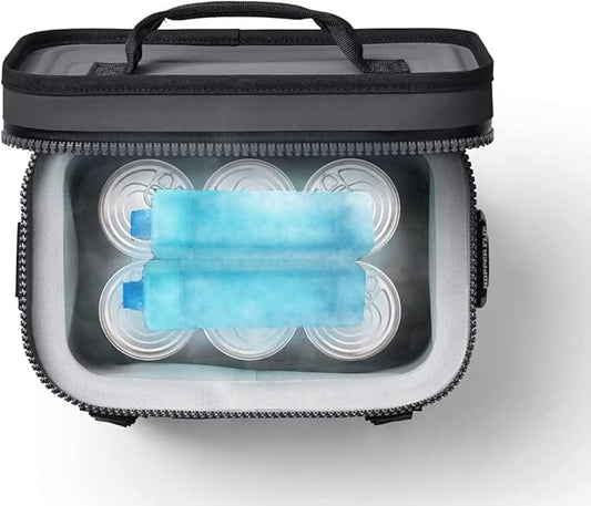 Ice Packs Ice Crystal Boxes for Coolers, Reusable Long Lasting&Fast Freeze, Set of 12 in 1 Freezer Packs for Lunch Bags Cooler Backpack, Camping, Picnics, Beach, Fishing and More