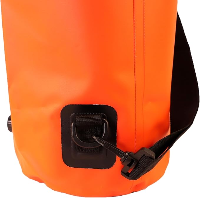 YakAttack 10L Roll-Top Waterproof Dry Bag with Air Valve | Durable & Water Resistant | Compact Storage | Remove Trapped Air | Additional Buoyancy | Dry Bag for Kayaking, Hiking, Boating & Camping