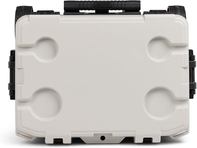 Igloo Trailmate 52Qt Wheeled Cooler, Insulated Hard Shell Ice Chest, Bone