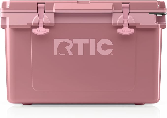 RTIC Ultra-Light 32 Quart Hard Cooler Insulated Portable Ice Chest Box for Drink, Beverage, Beach, Camping, Picnic, Fishing, Boat, Barbecue, 30% Lighter Than Rotomolded Coolers