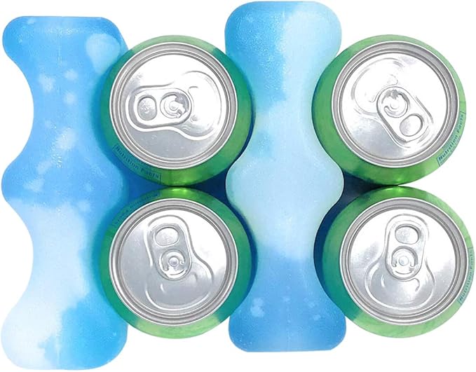 Healthy Packers Long Lasting Can Ice Packs - Great for Breastmilk Bottles Storage and Can Coolers