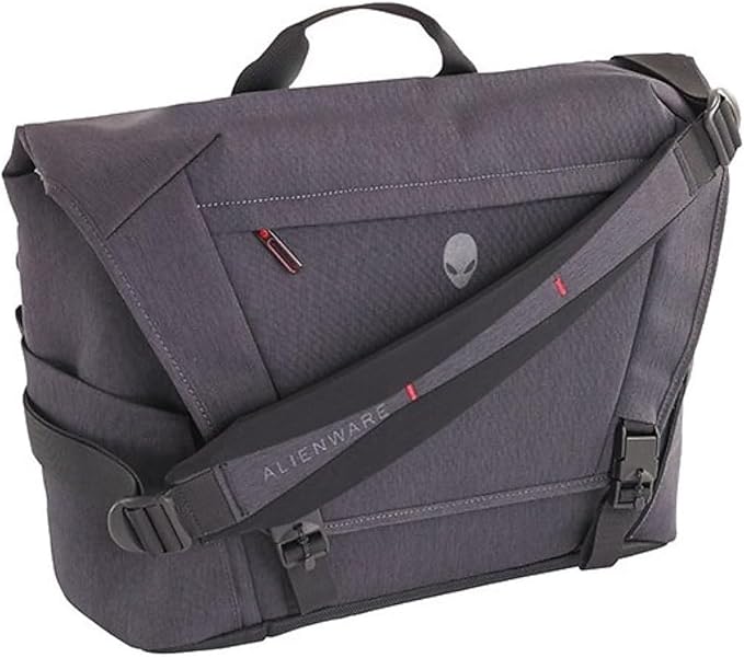 Mobile Edge Elite Messenger Bag, Specifically Designed for Alienware Area 51m Gaming Laptops 17"