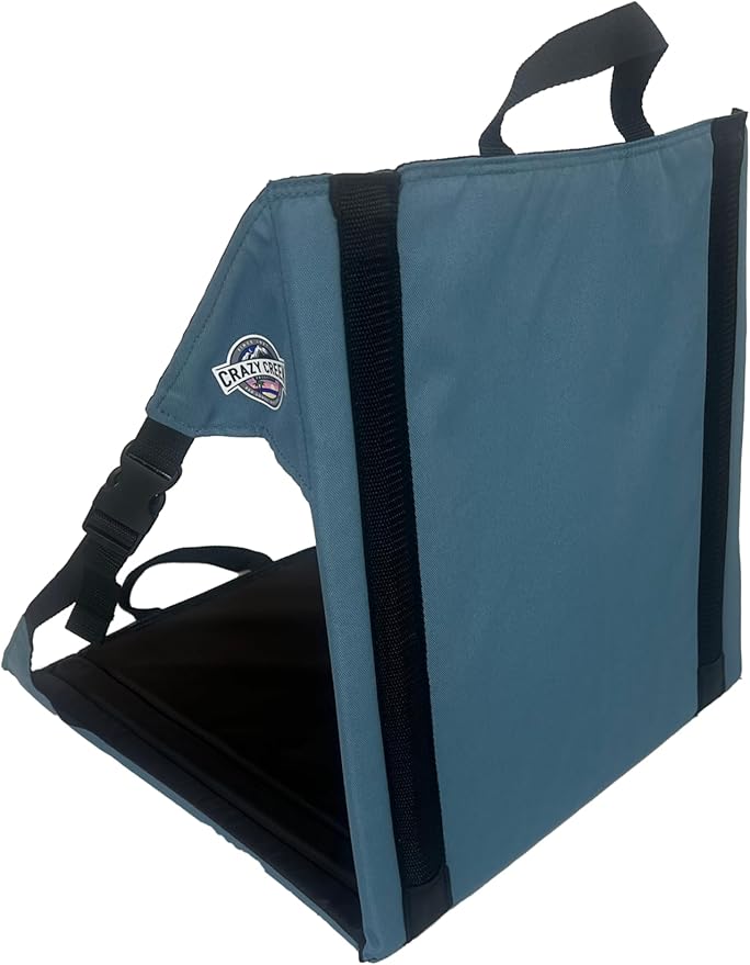 Crazy Creek The Chair Perfect for Stadium Seats, Camping, Hiking & More, Comfort on All Terrains, Adjustable Straps, Lightweight Design, Water-Resistant