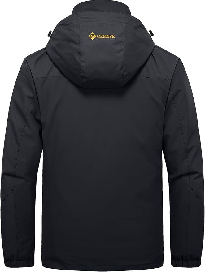 GEMYSE Men's Waterproof 3-in-1 Ski Snow Jacket Puffer Liner Insulated Winter Coat