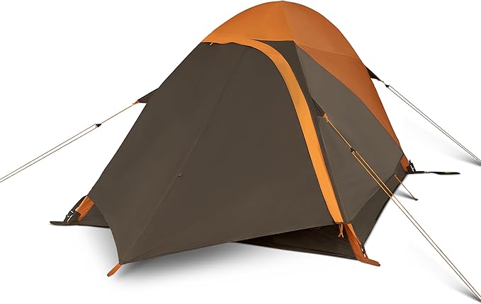 Kelty Grand Mesa 2P or 4P Backpacking Tent – 3 Season Camping, Thru Hiking Shelter, Aluminum Pole Frame, Single Door + Vestibule, 2024 Model