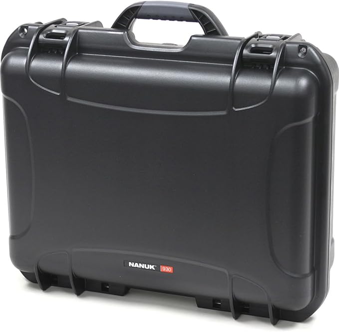 NANUK Large Series 930 Lightweight NK-7 Resin Waterproof Protective Case, Black