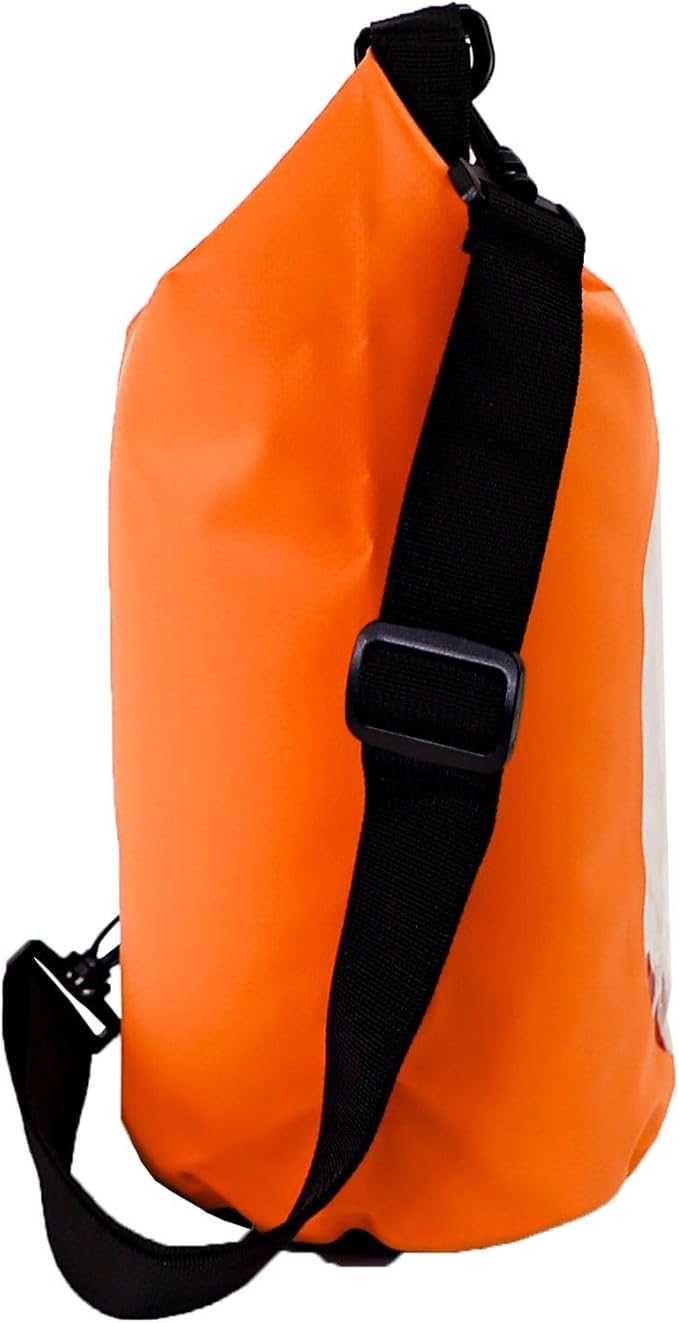 YakAttack 5L Roll-Top Waterproof Dry Bag with Air Valve | Durable & Water Resistant | Compact Storage | Remove Trapped Air | Additional Buoyancy | Dry Bag for Kayaking, Hiking, Boating & Camping
