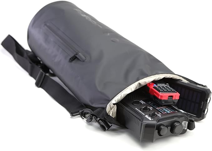 Waterproof Faraday Dry Bag - 10L Sling Pack - Fast, Easy Access for Device Shielding - Protect Data and Devices from Hacking, Tracking, EMP…