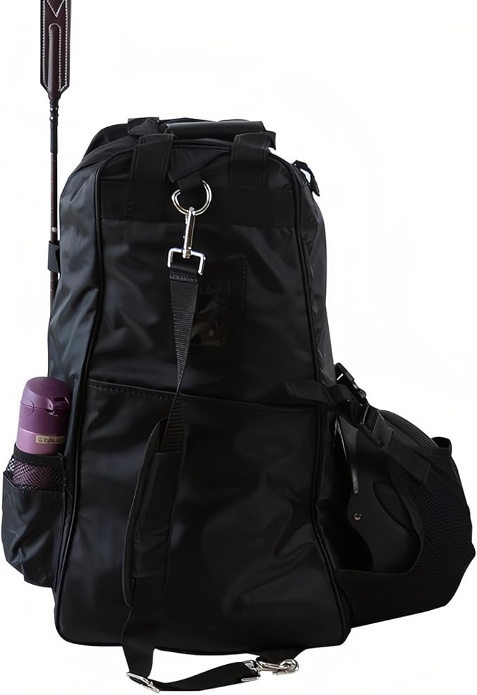 Tall Boot and Helmet Carrier - Waterproof 3 in 1 Equestrian Travel Bag for Horse Riding, Large Capacity, English Bag Carry All