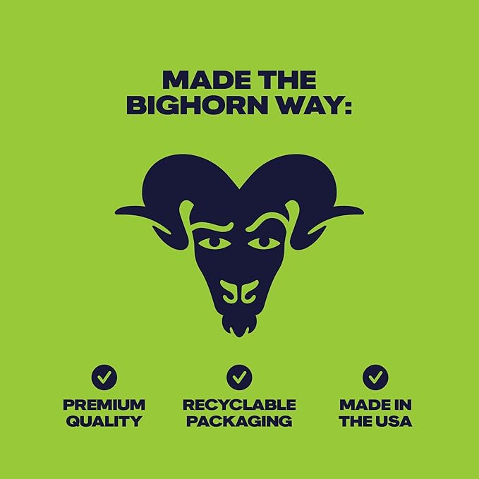 BIGHORN Mountain Food Vegetarian Creamy Mushroom Pasta - premium freeze dried meals for backpacking food - vegetarian backpacking meals - ideal camping meals just add water - great taste - 2 servings