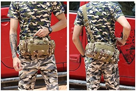 FAMI Deployment Bag Tactical Waist Pack Small Sling Pack Hand Carry Bag Handlebar Bag