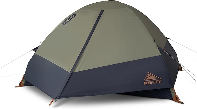 Kelty Late Start Backpacking Tent – Lightweight Two Man Camping Tent Shelter with Quickcorners, Aluminum Poles, Waterproof Poly Fly, Updated for 2024