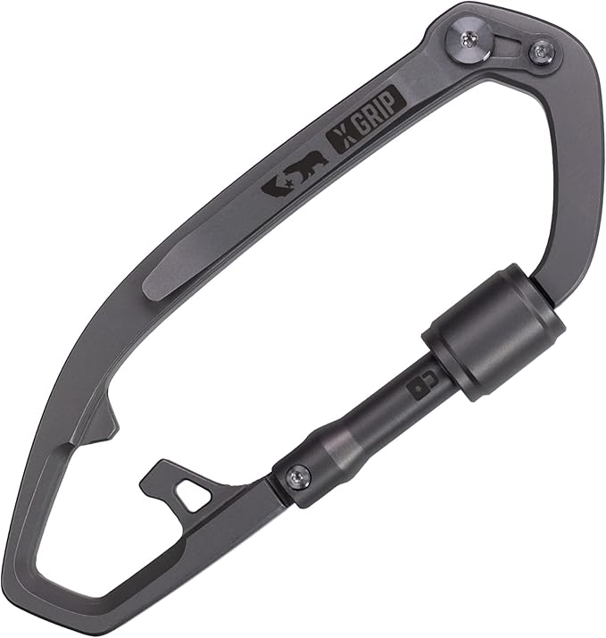 GPCA Carabiner Keychain Clip, Key Organizer, Key Ring, car Key Holder, Multi Tool EDC Gear with Bottle Opener