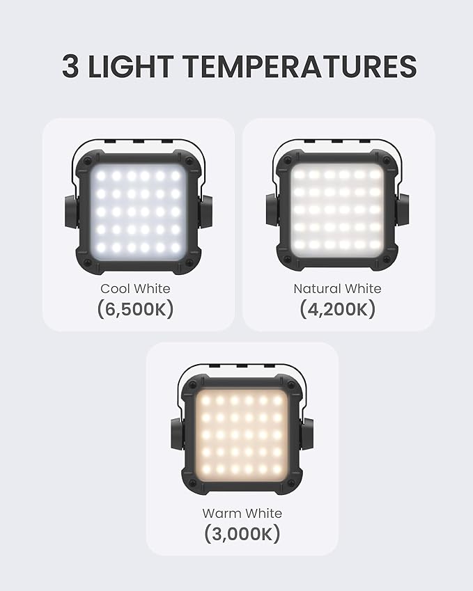 Claymore Ultra2 3.0 (Medium) - Outdoor Rechargeable LED Light for Camping, Tent, Backpacking, Emergency and Industrial Use. Waterproof, Portable Lantern with USB-C, Up to 80 Hours Battery Life.